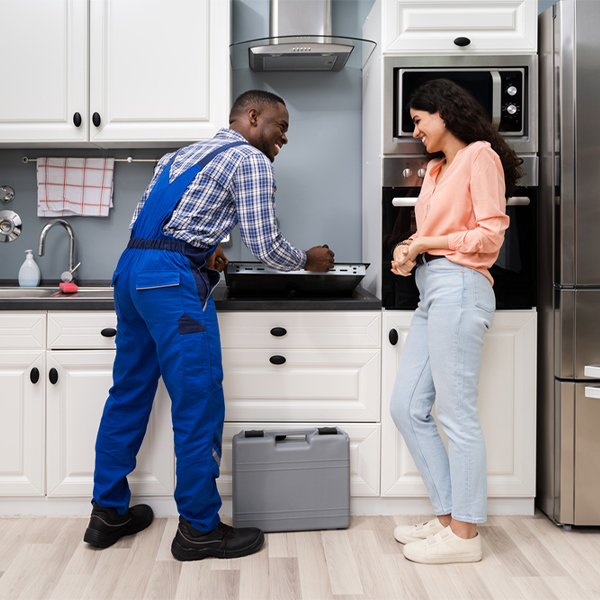 what kind of warranty do you offer on your cooktop repair services in De Kalb Junction
